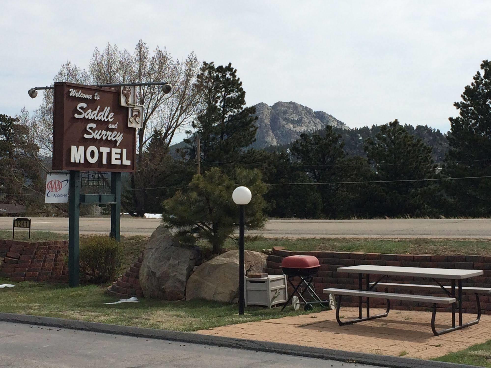 Saddle & Surrey Motel Estes Park Kültér fotó
