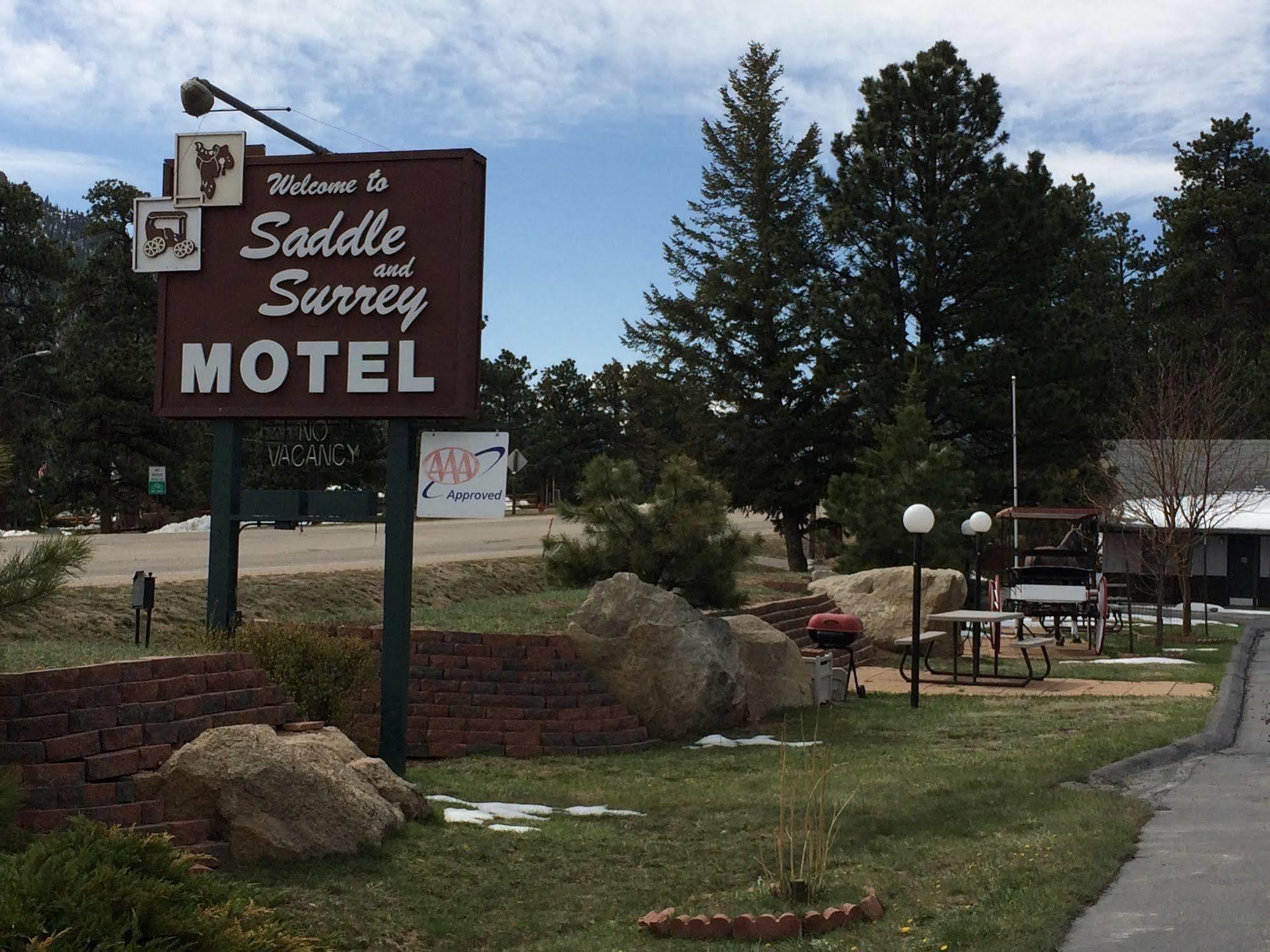 Saddle & Surrey Motel Estes Park Kültér fotó
