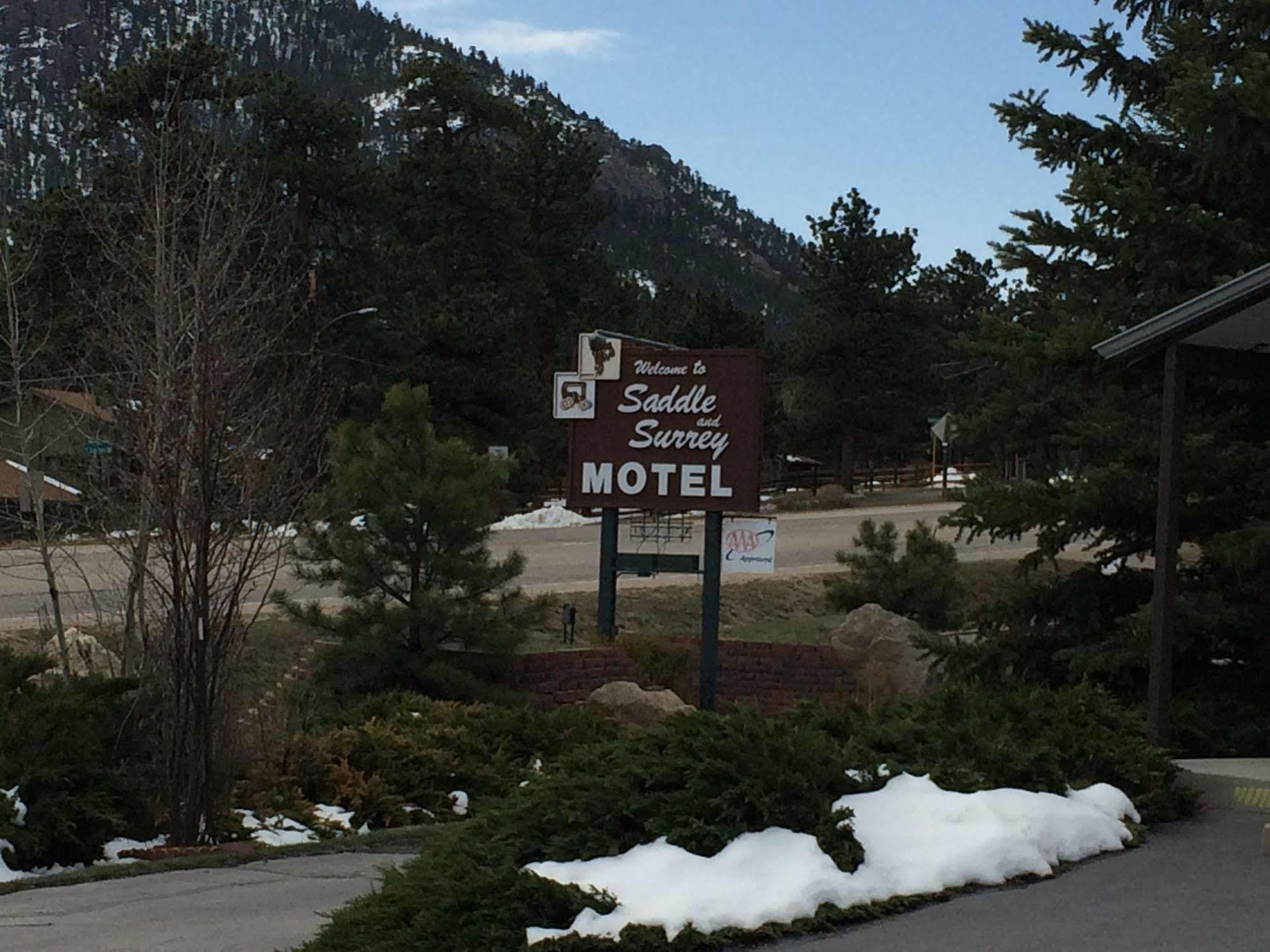 Saddle & Surrey Motel Estes Park Kültér fotó